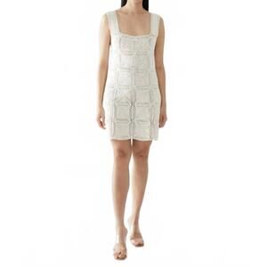 NEW MAGALI PASCAL pulau mini dress in off white